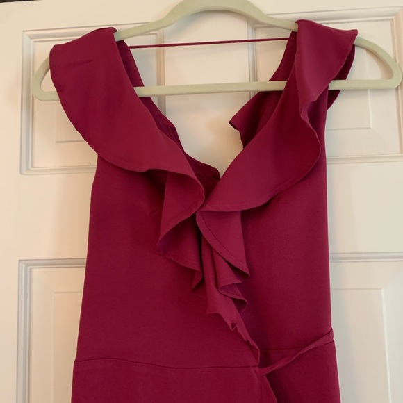 Leith NWT ruffle wrap dress - Picture 2 of 7